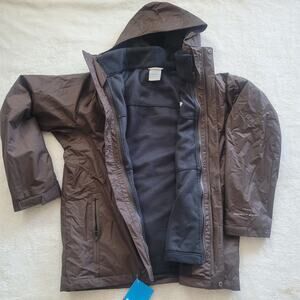 Men's Columbia Interchange Omni-Tech jacket NWT